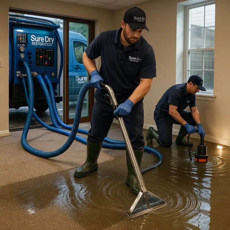 Water Extraction and Removal process in Hopedale, MA